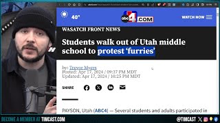 Students Protest LITTER BOXES IN BATHROOMS Media LIED Furries Get School Protection [upl. by Nikola]