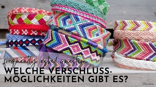 SUPER EINFACHES Freundschaftsarmband mit Streifen knüpfen  DIY [upl. by Vezza]