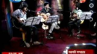 Hayder Hossain  Ami Faisa Gechi Acoustic Live with Bappa amp Partho [upl. by Enilaf]