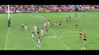 Broncos Vs Cowboys 2023 Kurt Capewell try [upl. by Charmion]