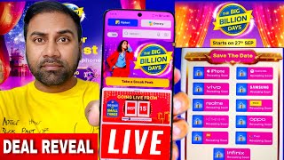 Flipkart Big Billion Day 2024 Deals Reveal 🔥 Big Billion Day 2024 Mobile offer ⚡ Filpkart Sale 2024 [upl. by Walcott88]