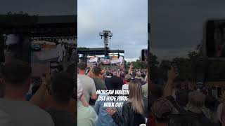 BST Hyde Park Morgan Wallen entrance Walk out bsthydepark morganwallen bst2024￼ [upl. by Clute]