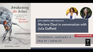 CITY LIGHTS LIVE Marlene Daut in conversation with Julia Gaffield [upl. by Sirc746]