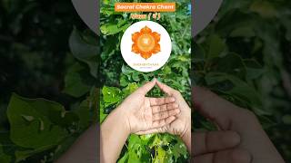 SvadhisthanaChakra chakras yoga mudra health share yogaforbeginner shorts youtubeshorts yt [upl. by Micco]