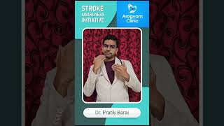 Stroke Prevention DrPratikBarai MsDhoniCricket07 education [upl. by Anaej]