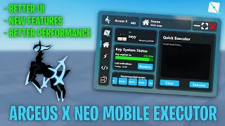 Arceus x Neo New Updated Roblox Mobile Executor  Better Ui amp Enchanced Performance [upl. by Otreblasiul773]