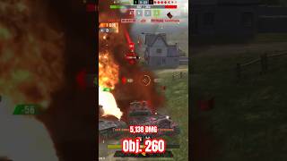 5138 DMG Obj 260 WoT Blitz madara160 wotb wotbliz worldoftanksblitz вотблиц games short [upl. by Trefler873]