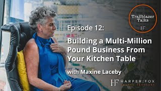 Trailblazer Talks  Episode 12 Kitchen Table to MultiMillion Pound Business with Maxine Laceby [upl. by Kristie]