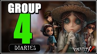 Group 4s Diary Full Storyline  Identity V [upl. by Kiki]