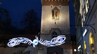 Marché de Noël  Cracovie 2019  Boże Narodzenie w Polsce [upl. by Nilyram]