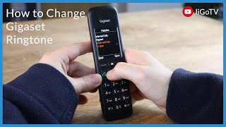 How to Change the Ringtone on Gigaset Phones  liGocouk [upl. by Inus]