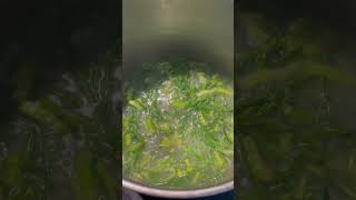 Delicious Sea Asparagus Salicornia genus of succulent halophytic viral trending ytshorts food [upl. by Nowaj]