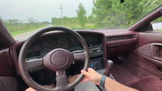 1987 Toyota Supra MKIII 5speed  Acceleration Driving and Tour [upl. by Seldan26]