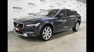 VOLVO V90 Cross Country D5 Pro AWD Denim Blue Blau Metallic [upl. by Rogerio]