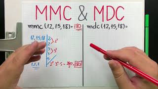 DICA 27  MMC e MDC Simples e Fácil mínimo múltiplo comum e máximo divisor comum [upl. by Ennoved675]