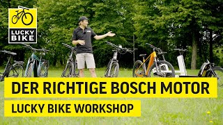 Einfach der richtige Bosch Motor  Bei Lucky Bike dein perfektes EBike finden [upl. by Rania92]