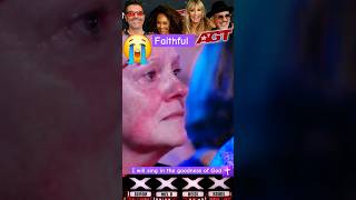 Unconditional Audition All Audience and Judges Cry 😢 😭  AGT 2024 Gospel Audition  music viral [upl. by Yearwood640]