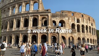 IISMA 2023  a week in rome ✮ ⋆ ˚｡𖦹 ⋆｡°✩ [upl. by Leikeze883]