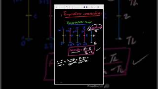 temperature conversion Formula trick for jee [upl. by Langbehn]