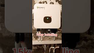 Growat 15kw installing growatt [upl. by Valina]