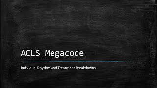 RHYTHM PRACTICE ACLS Rhythm and Tx SVT [upl. by Cindi]