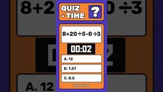 Can You Solve These Math Puzzles quiz quiztime mathchallenge [upl. by Siloa419]