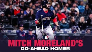 Moreland hits goahead pinchhit homer in 9th [upl. by Eynahpets]