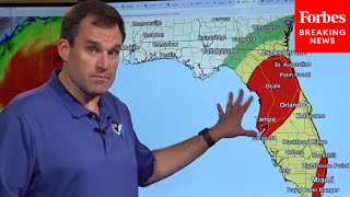 BREAKING NHC Upgrades Milton Predicts It Will Intensify To Major Hurricane By Landfall Midweek [upl. by Aissat]