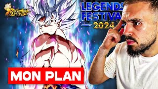 Je vous PRÉSENTE mon PLAN pour le Legends Festival 2024 [upl. by Nelak]