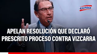 🔴🔵Procuraduría de Moquegua apeló resolución que declaró prescrito proceso contra Martín Vizcarra [upl. by Kittie]