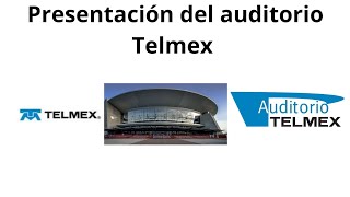 Presentación del auditorio Telmex 2024 [upl. by Rafaelle738]