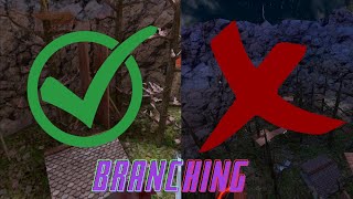 The BEST Tutorial For BRANCHING IN GORILLA TAG  Under Branching routes tips and tricks  MORE [upl. by Anadroj373]