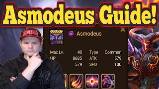 Asmodeus Guide ToA CoA Spires Floor 20 40 60 80 100  Summoners War [upl. by Adnauq556]