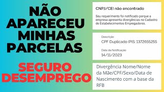 NOTIFICAÇÃO NO SEGURO DESEMPREGO [upl. by Lladnek]