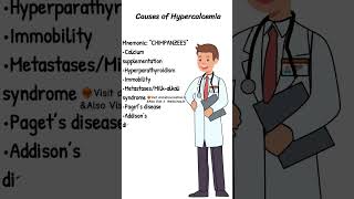 Causes of Hypercalcemia mnemonic MEDICINOZ [upl. by Ardnuaek371]