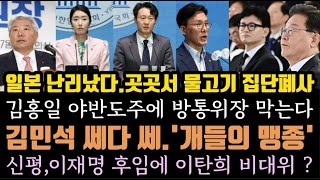 김민석 x들의 맹종 쎄다국힘 이렇게 솔직해도 되나 일본 난리났다해외언론도 의혹제기 [upl. by Weismann]