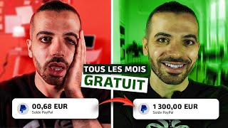 CETTE APP PAYE 1300 € TOUS LES MOIS  GRATUIT  GAGNER ARGENT PAYPAL [upl. by Launam140]