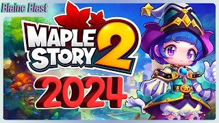 MapleStory 2 Part 1  Full Gameplay Walkthrough Longplay No Commentary [upl. by Attekahs]