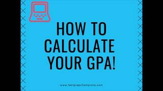 How to Calculate GPA with this College GPA Calculator [upl. by Achilles364]