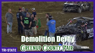 Demolition Derby  Greenup County Fair Kentucky [upl. by Metah]