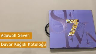 Adawall Seven Duvar Kağıdı Kataloğu I Dekonil Dekorasyon [upl. by Alithia]