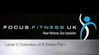 Level 3 Overview of 8 Week Plan [upl. by Dusty]