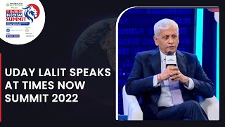 Merits Of Collegium System  Former CJI UU Lalit In Conversation With Rahul Shivshankar  TNS 2022 [upl. by Conlen]