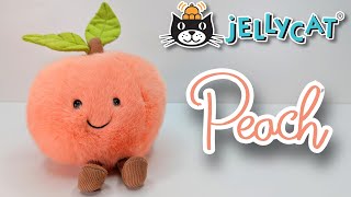 Jellycat Amuseables Peach  No Talking ASMR [upl. by Germain]