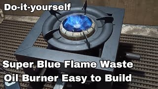 How to make Used Oil Stove Burner Simple Design [upl. by Cecelia26]