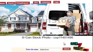 Internet based Live Courier Tracking and Delivery System  Final Year Projects 2016 [upl. by Ellard]