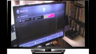 LG 42PA4500 PLASMA TV THE VIDEO [upl. by Ahsirahc734]