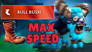 WTF Max Movement Speed 52Kills One Shot Charge 🔥🔥 Spirit Breaker Dota 2 [upl. by Eyahs636]