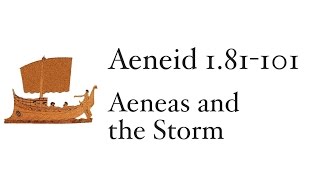 Aeneid Book 181101 Aeneas and the Storm [upl. by Crisey]