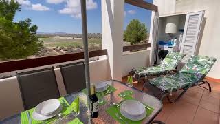 Apartment for Sale in Spain Front Line Golf South Facing 2 bedroom one bathroom [upl. by Aihsekat443]